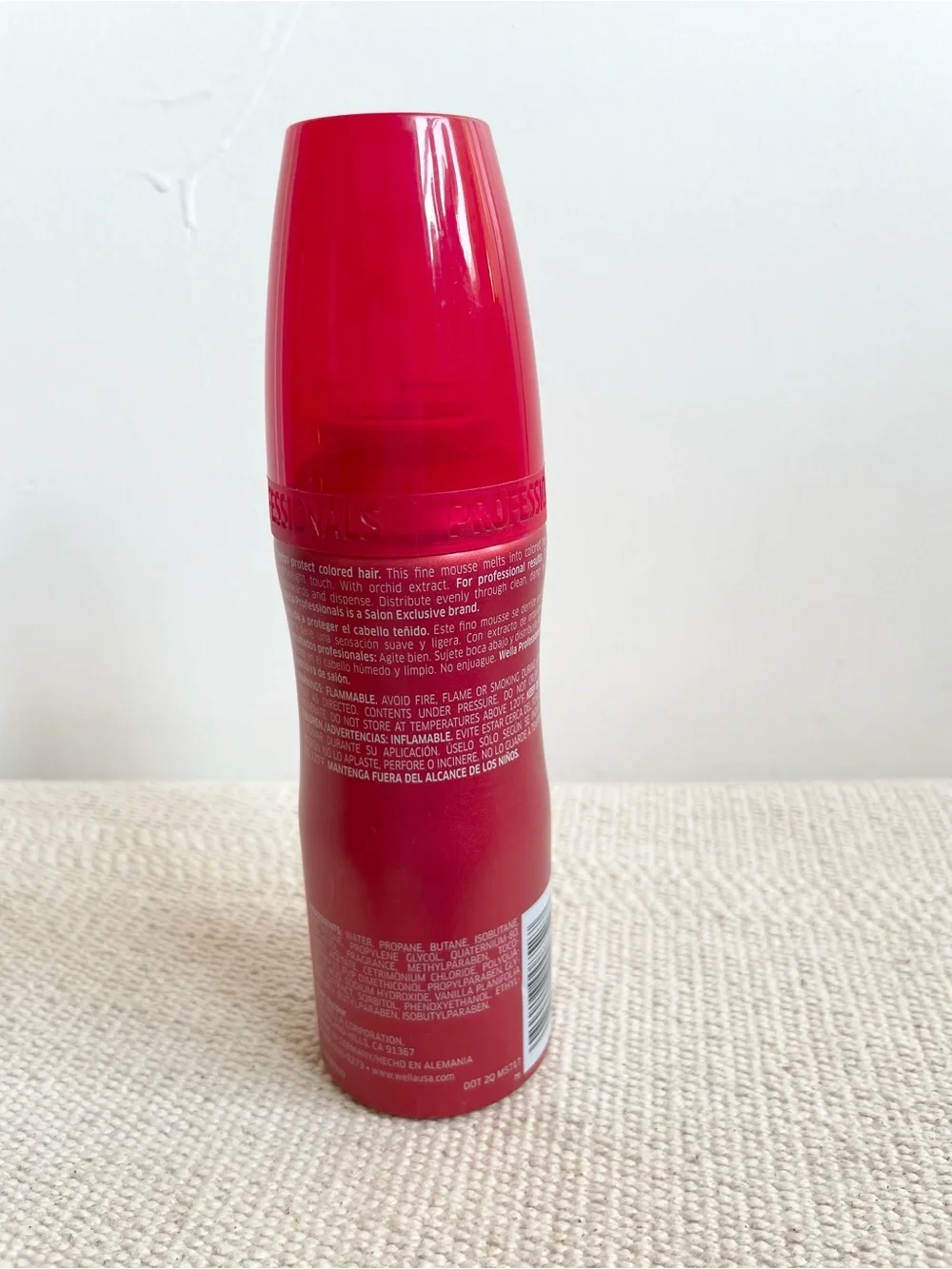 Wella Brillance Leave-In Mousse For Colored Hair 6.7 oz / 190 g